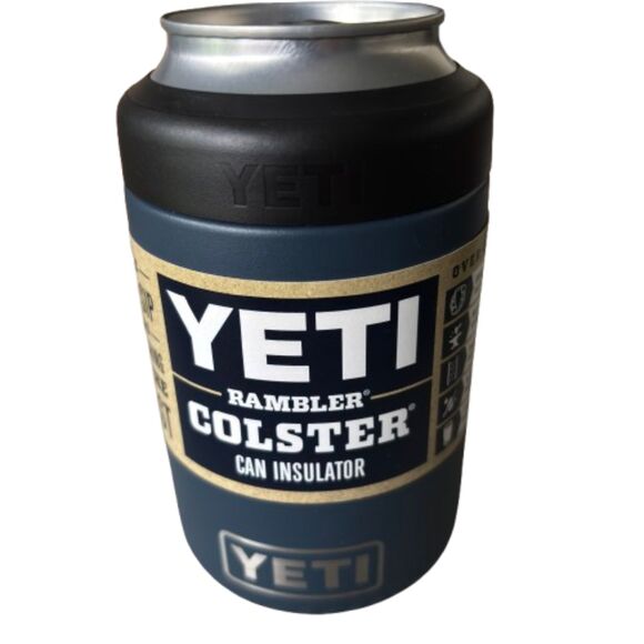YETI Rambler Dark Blue COLSTER 12oz. Drink Can Insulator Load & Lock Gasket NEW - Picture 1 of 4